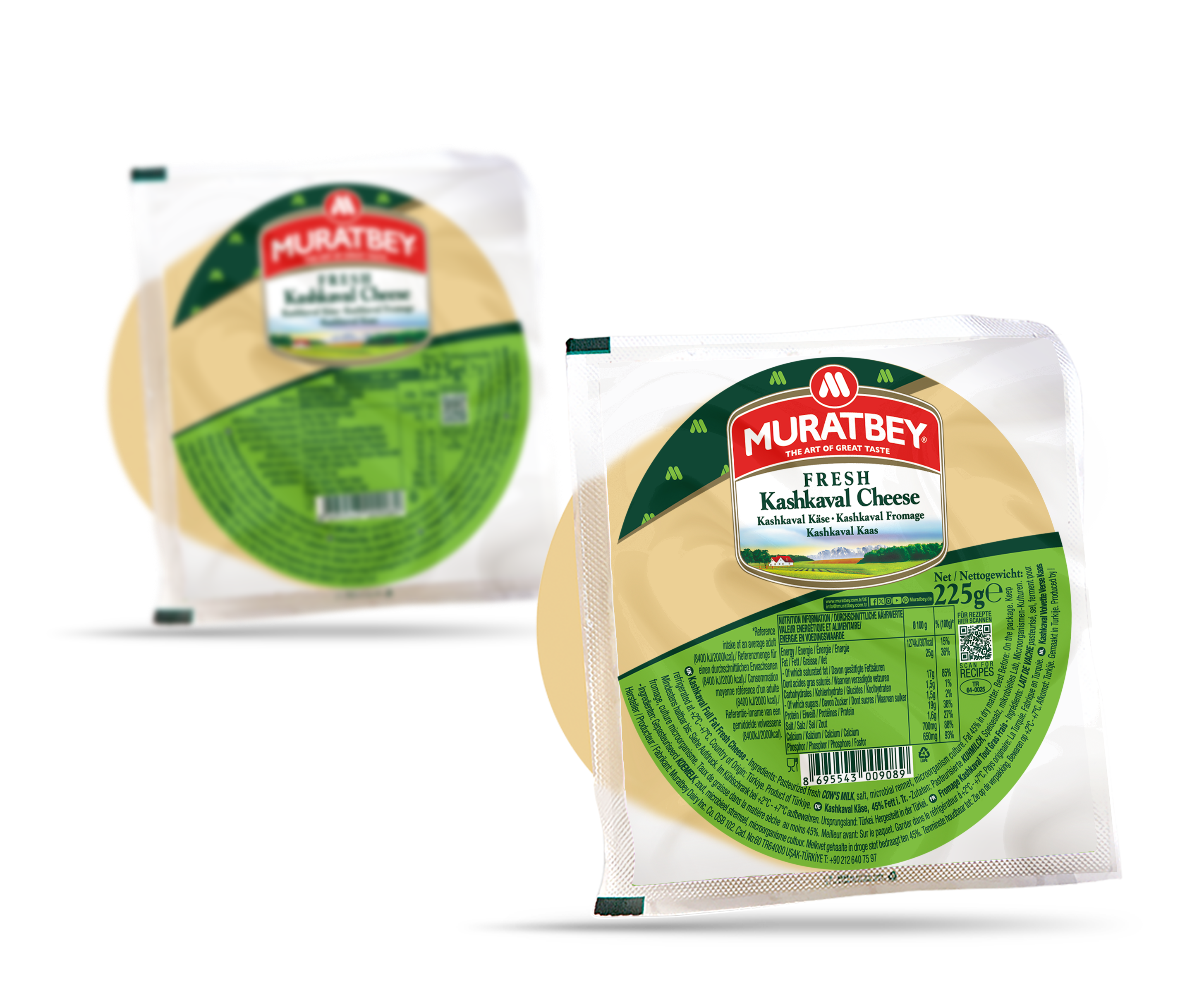 Muratbey Taze Kaşar 225 gr