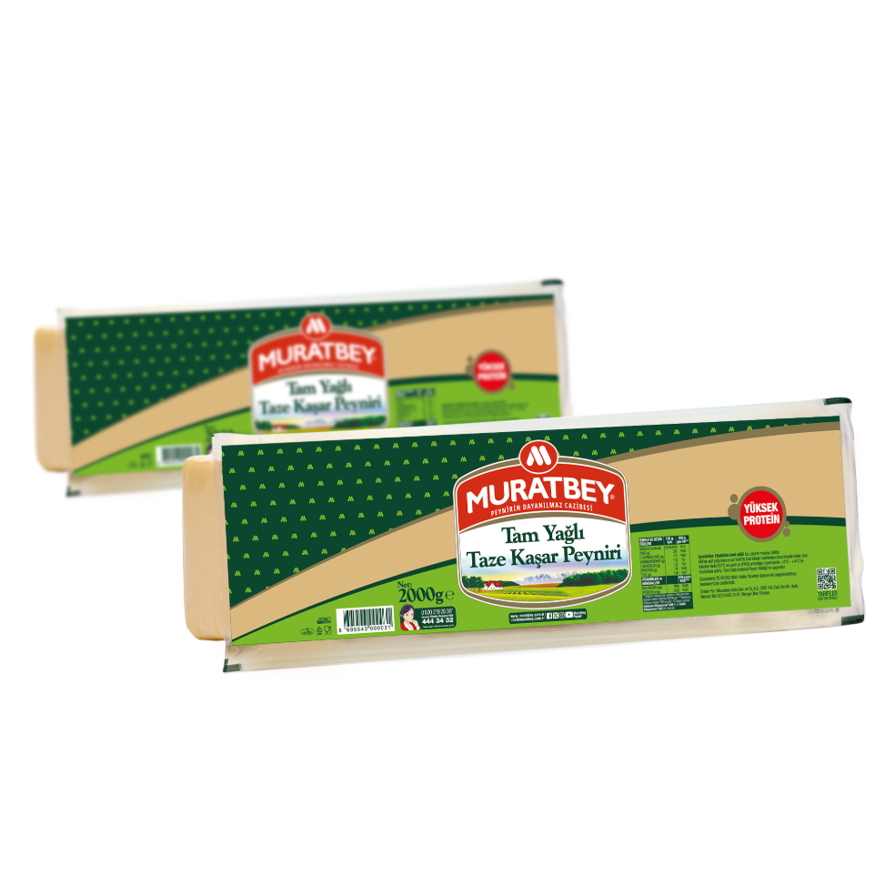 Muratbey Taze Kaşar 2000 gr